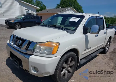 2010 Nissan Titan Se z USA, uszkodzony, nr VIN 1N6BA0ED4AN323907